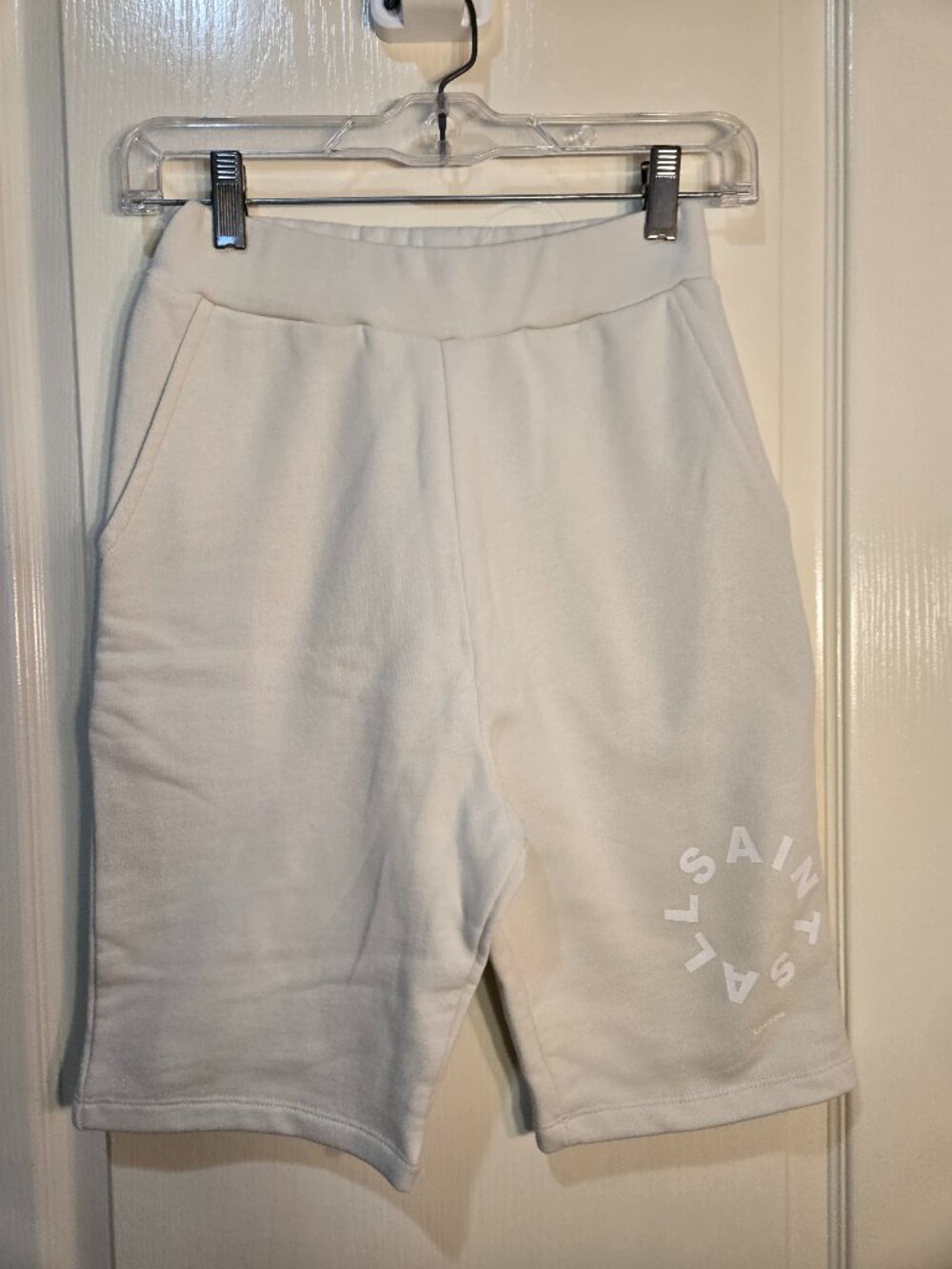 SMALLSAINTS by ALLSAINTS Neutral Fleece Shorts - Size 10-11 Yrs - BNWT